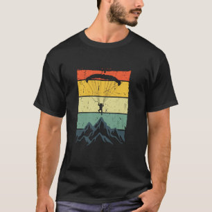 Paragliding Kunst voor mannen Vrouwen Paramotor Pa T-shirt