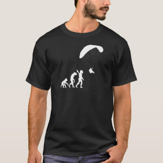 Paragliding Paraglider Parachute Parachuting Evolu T-shirt