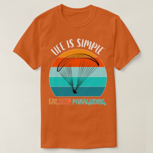 Paragliding Paraglider Paraglider Paraglider 29 T-shirt (Design voorkant)