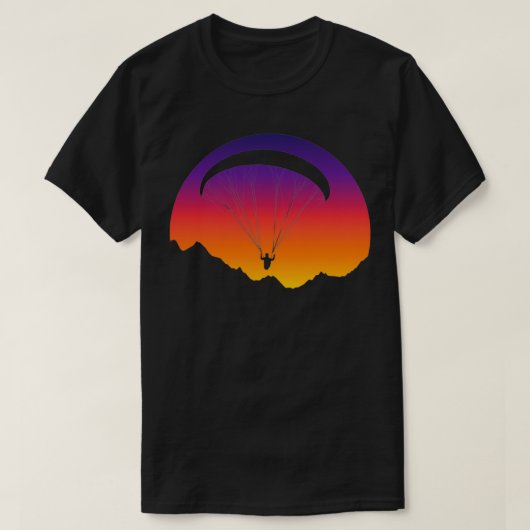 Paragliding Paragliding Paragliding T-shirt (Design voorkant)