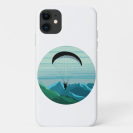 Paragliding Piloot Vliegend Bergen Sport Case-Mate iPhone Case