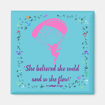 Paragliding Pixie Magnet Inspirerend