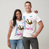 Paragliding Sporten, Schermspringer T-shirt (Unisex)