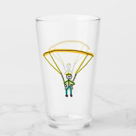 Paragliding Stickman Glas