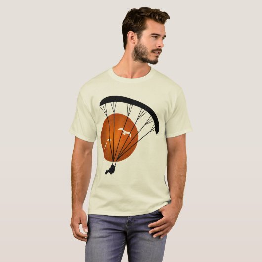 Paragliding Sun T-shirt (Voorkant volledig)