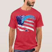 PARAGLIDING U.S.A pontocentral T-shirt (Voorkant)
