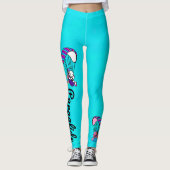 Paragliding unicorn leggings (Voorkant)