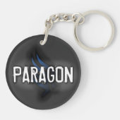 Paragon of Renegade: Dubbelzijdige sleutelketen Sleutelhanger (Achterkant)