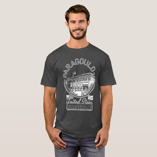 PARAGOZOE ARKANSAS - STAD VAN DE LEDEN  T-SHIRT (Voorkant volledig)