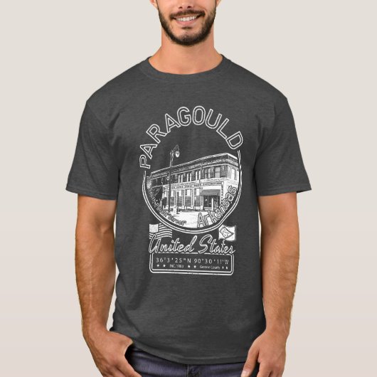 PARAGOZOE ARKANSAS - STAD VAN DE LEDEN  T-SHIRT (Voorkant)