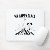 Paragrafen | Paraglider Air Sports Gift Ideeën Muismat (Met muis)