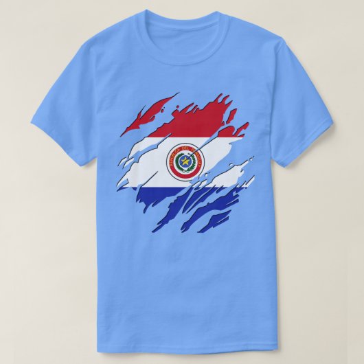 Paraguay altijd t-shirt (Design voorkant)