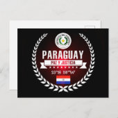 Paraguay Briefkaart (Voorkant / Achterkant)