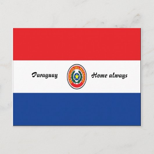 Paraguay Briefkaart (Voorkant)