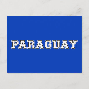 Paraguay Briefkaart