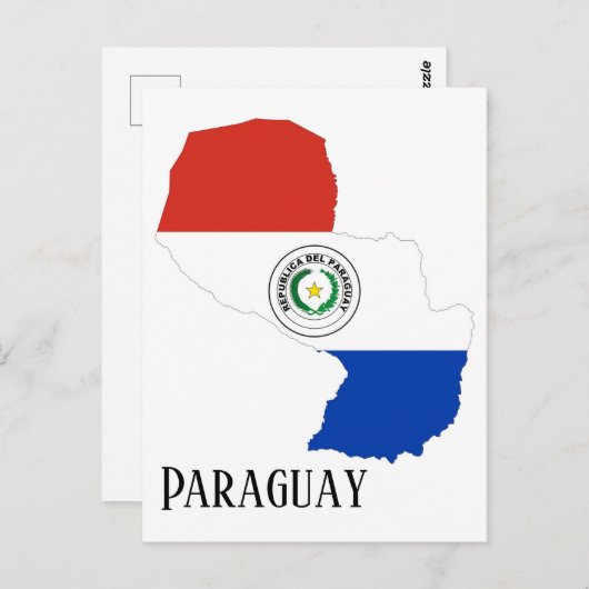 Paraguay Briefkaart (Voorkant / Achterkant)
