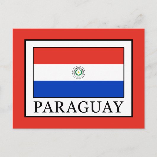 Paraguay Briefkaart (Voorkant)