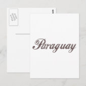  Paraguay Briefkaart (Voorkant / Achterkant)