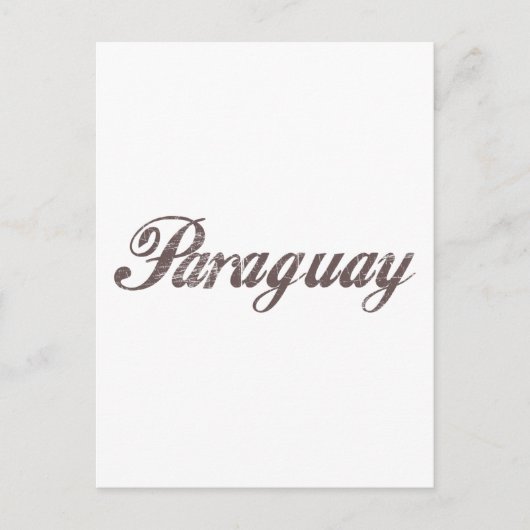  Paraguay Briefkaart (Voorkant)