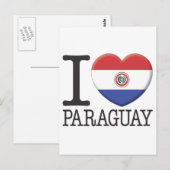 Paraguay Briefkaart (Voorkant / Achterkant)