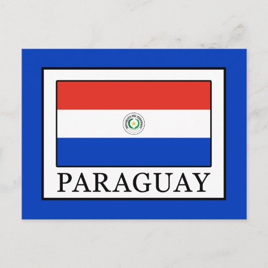 Paraguay Briefkaart (Voorkant)
