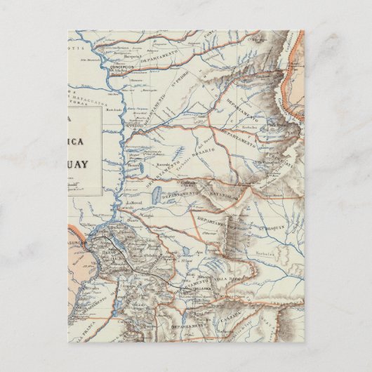 Paraguay Briefkaart (Voorkant)