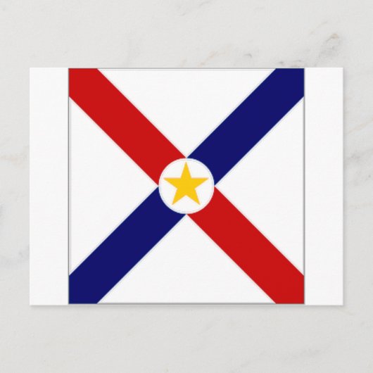 Paraguay Flag Briefkaart (Voorkant)