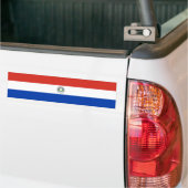 Paraguay Flag Bumpersticker (Op Truck)