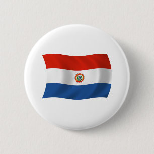 Paraguay Flag Button
