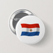 Paraguay Flag Button (Voorkant /achterkant)