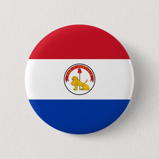 Paraguay Flag Button (Voorkant)