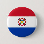 Paraguay Flag Button (Voorkant)