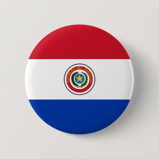 Paraguay Flag Button (Voorkant)