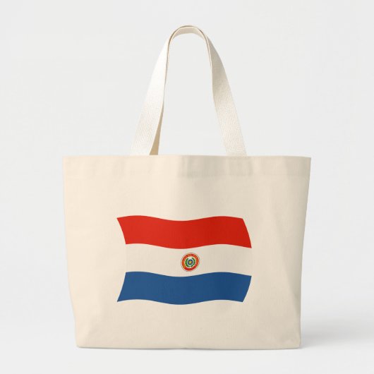 Paraguay Flag Canvas tas (Voorkant)