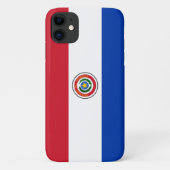 Paraguay Flag Case-Mate iPhone Case (Achterkant)
