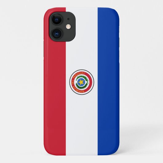 Paraguay Flag Case-Mate iPhone Case (Achterkant)