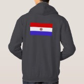 Paraguay Flag Hoodie (Achterkant)