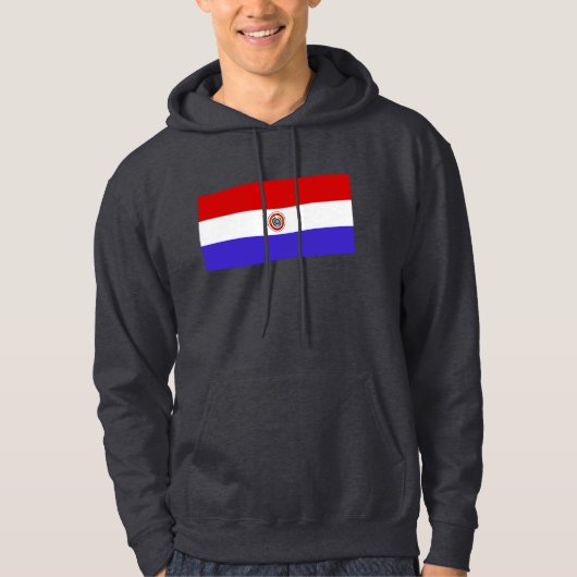 Paraguay Flag Hoodie (Voorkant)