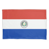 Paraguay Flag Kussensloop (Voorkant)