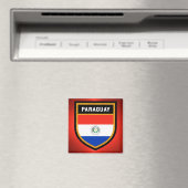 Paraguay Flag Magneet (Insitu (Vaatwasser))