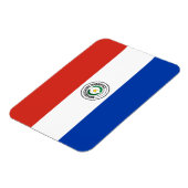 Paraguay Flag Magneet (Linkerzijde)