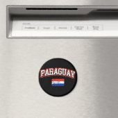 Paraguay Flag Magneet (Insitu (Vaatwasser))