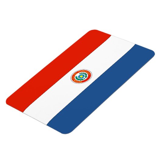 Paraguay Flag Magneet (Linkerzijde)