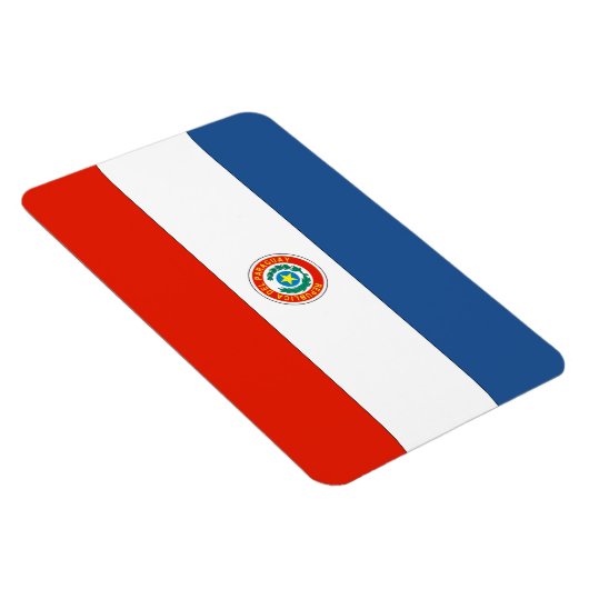 Paraguay Flag Magneet (Rechterzijde)