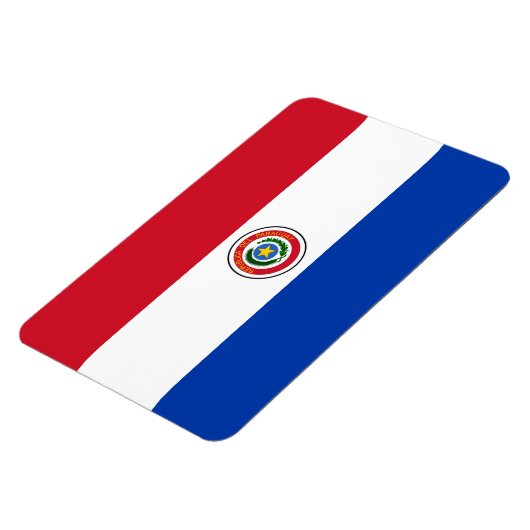 Paraguay Flag Magneet (Linkerzijde)