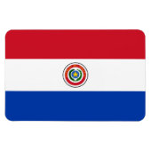 Paraguay Flag Magneet (Horizontaal)