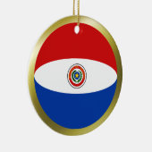 Paraguay Flag Ornament (Rechts)