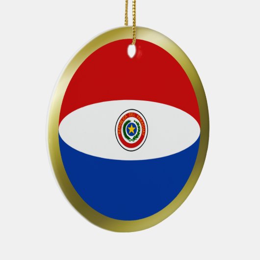 Paraguay Flag Ornament (Rechts)