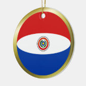 Paraguay Flag Ornament (Links)