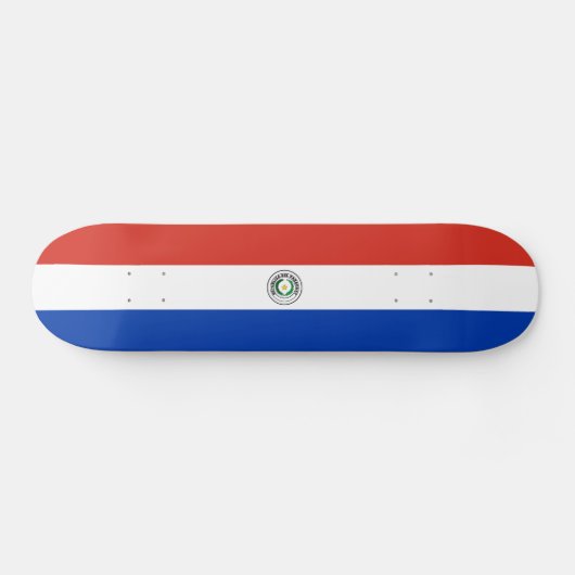 Paraguay Flag Persoonlijk Skateboard (Horizontaal)